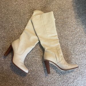 Cole Haan Heeled Croc Boots